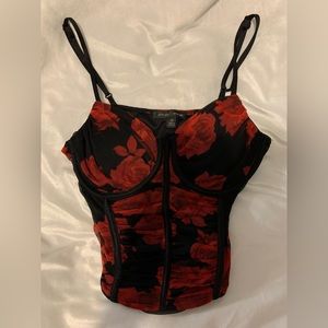 Moa Moa Floral Corset